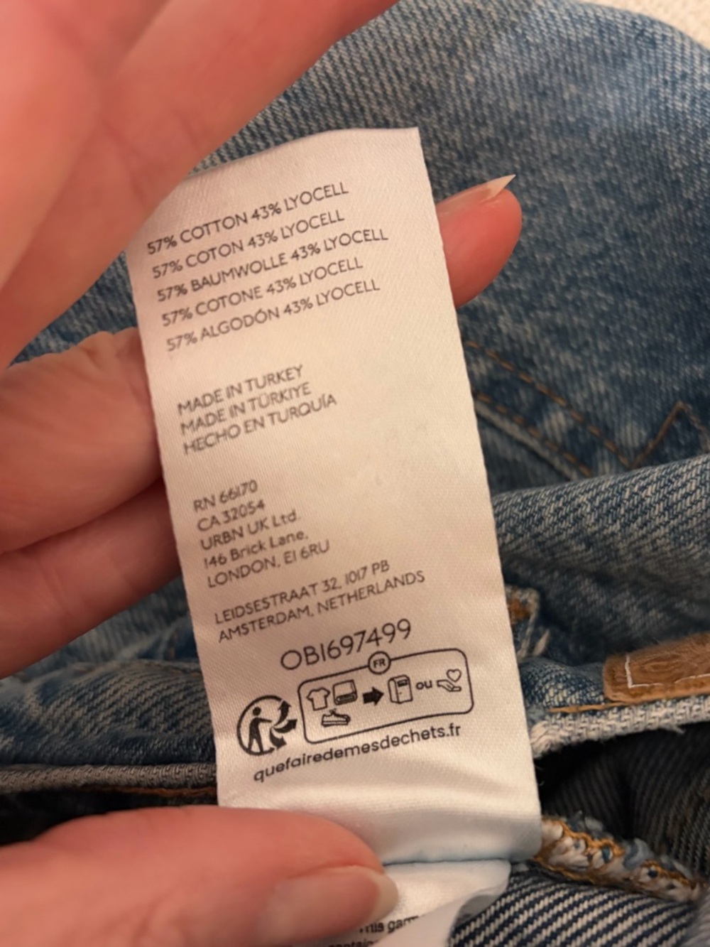 Free people barrel Jean sz 27 - Picture 8 of 9